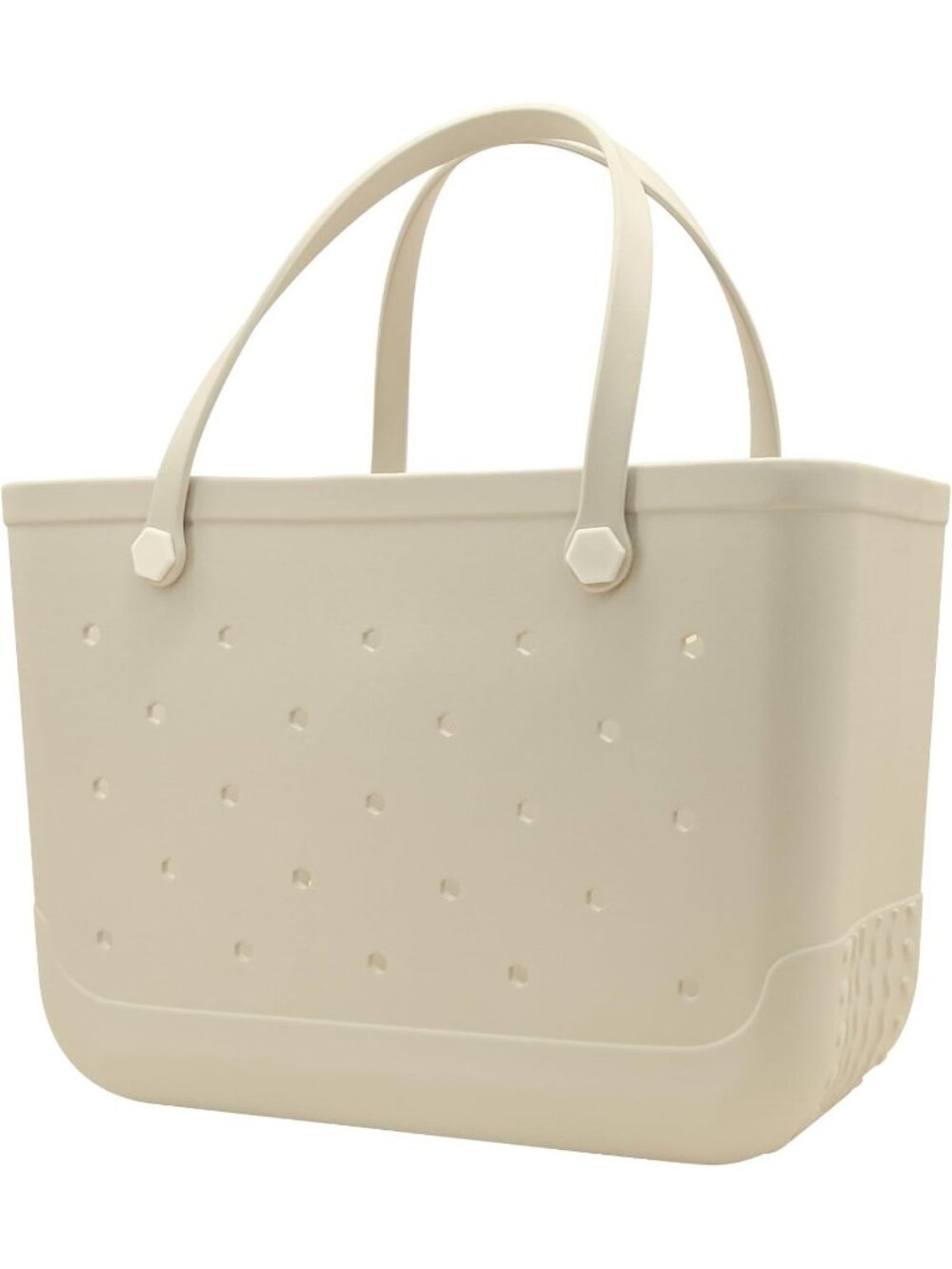 Women's Grey Large 19in Waterproof Soundproof Beach Tote Zipper Pocket Bag